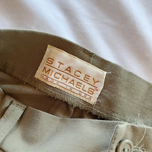 Vintage 90s Stacey Michaels Trousers 24" Waist - Picture 6 of 8